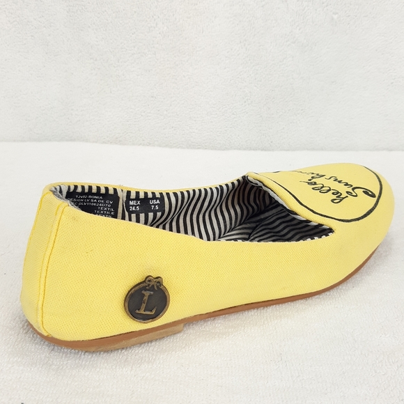 LOLY IN THE SKY "SONIA" HELLO SUN SHINE Flat Shoes - Picture 3 of 16